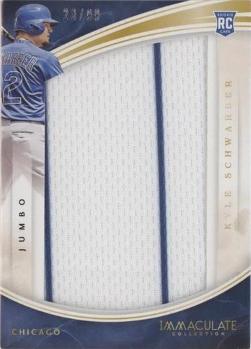 2016 Panini Immaculate Collection - Kyle Schwarber #IJ-KS