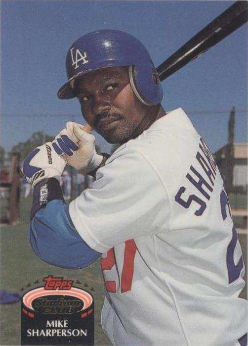 1992 Topps Stadium Club - Mike Sharperson #93