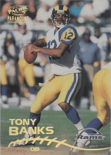 1998 Pacific Paramount Tony Banks #191