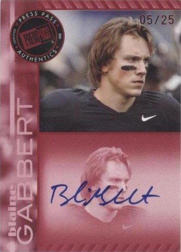 2011 Press Pass Blaine Gabbert #PPS-BG