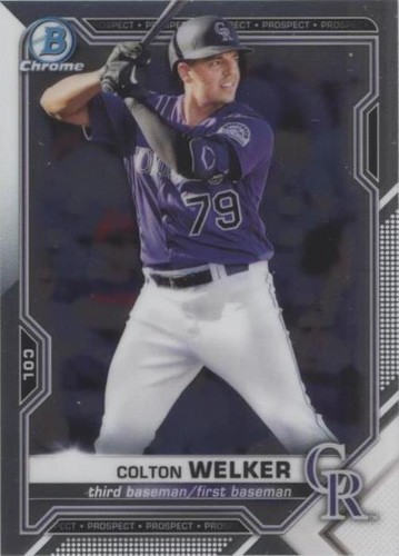 2021 Bowman Prospects Neon Green Border Parallel /399 #BP-15