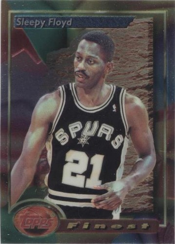 1993-94 Topps Finest - Sleepy Floyd #72
