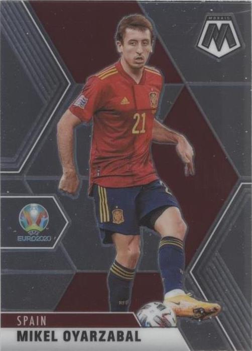 2021 Panini Mosaic UEFA Euro 2020 Mikel Oyarzabal #169