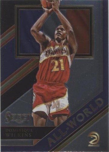 2017-18 Panini Select - Dominique Wilkins #AW-14
