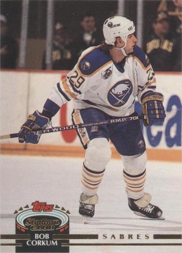 1992-93 Topps Stadium Club - Bob Corkum #179