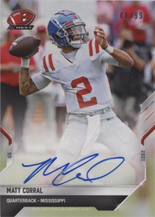 2021 Bowman Next Matt Corral #5A