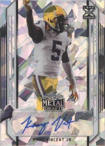 2021 Leaf Metal Draft Kary Vincent Jr. #BA-KVJ