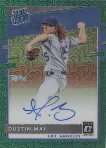 2020 Panini Donruss Optic - Dustin May #RRS-DM