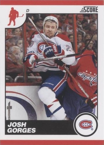 2010-11 Score - Josh Gorges #270