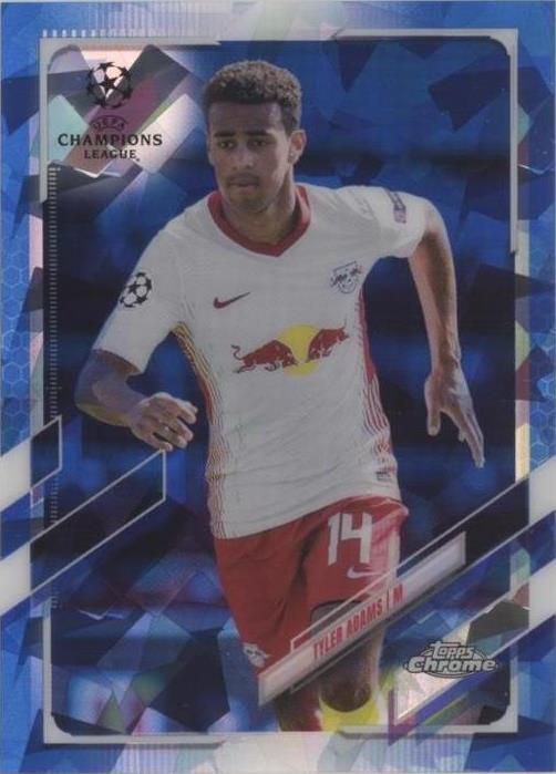 2020-21 Topps Chrome UCL Sapphire Edition Tyler Adams #73