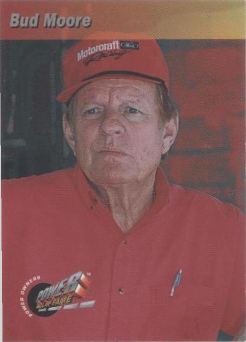 1994 Pro Set Power Racing - Bud Moore #PO67