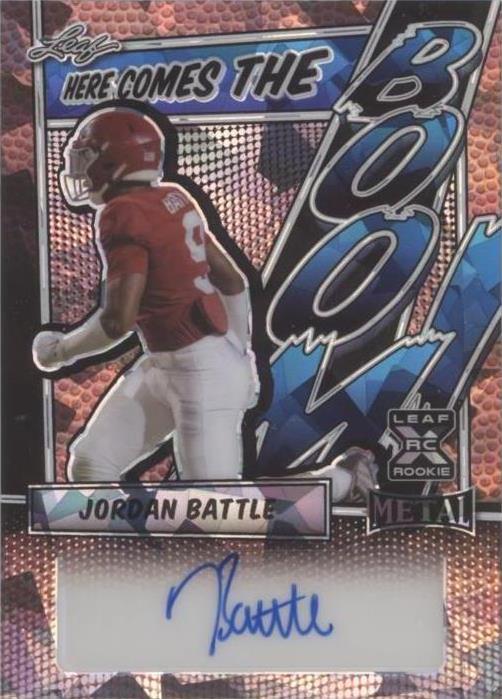 2023 Leaf Metal Jordan Battle #HCB-JB2
