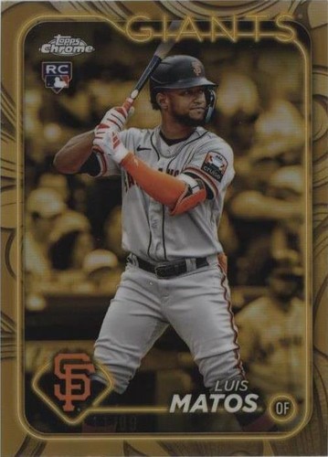2024 Topps Gilded Collection - Luis Matos #142