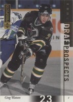 2000-01 Upper Deck Prospects CHL - Greg Watson #98