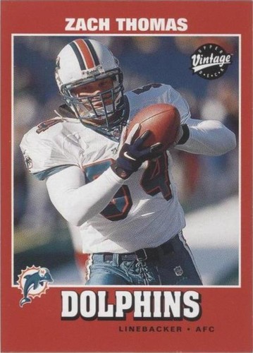 2001 Upper Deck Vintage Zach Thomas #89