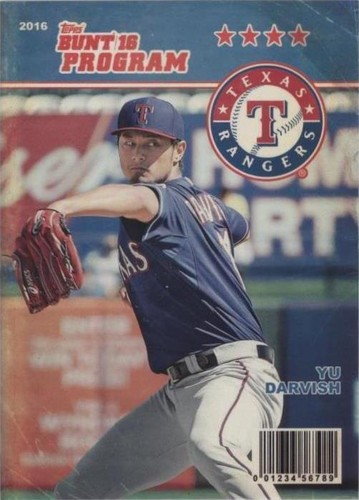 2016 Topps Bunt - Yu Darvish #P-9