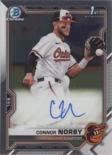 2021 Bowman Draft - Connor Norby #CDA-CN