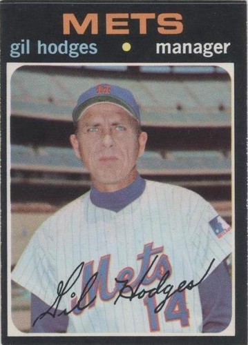 1971 O-Pee-Chee - Gil Hodges #183