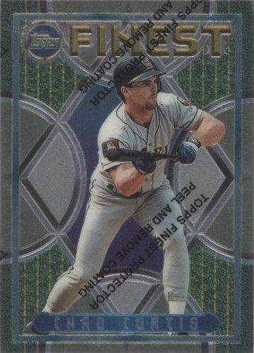 1995 Topps Finest - Chad Curtis #179