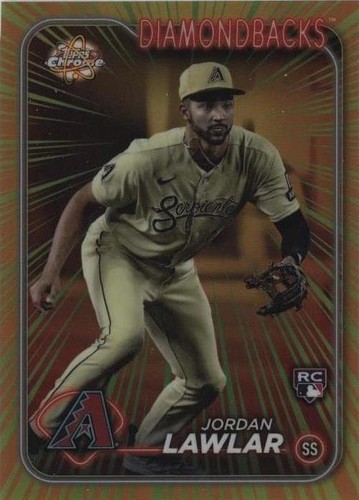 2024 Topps Chrome - Jordan Lawlar #RR-13