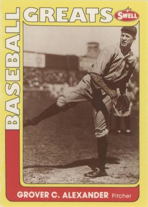 1991 Swell Baseball Greats - Grover Alexander #128