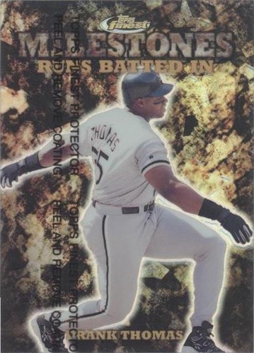 1999 Topps Finest - Frank Thomas #M30