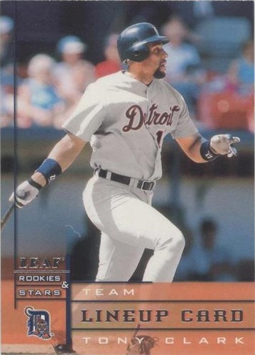 1998 Leaf Rookies & Stars - Tony Clark #179