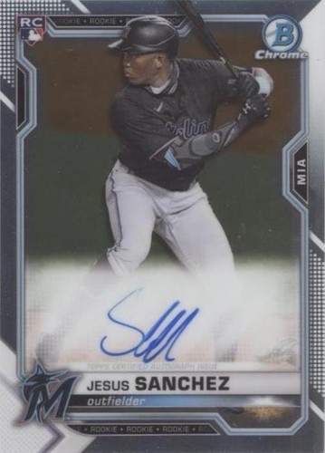 2021 Bowman - Jesus Sanchez #CRA-JS