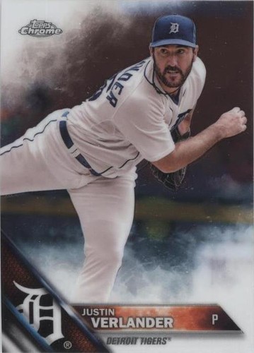 2016 Topps Chrome - Justin Verlander #18
