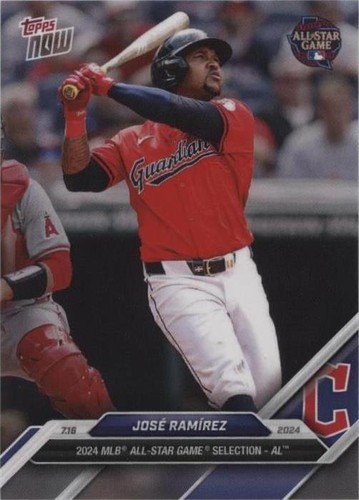 2024 Topps Now - Jose Ramirez #ASG-JR