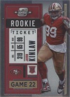 2020 Panini Contenders Optic Javon Kinlaw #99