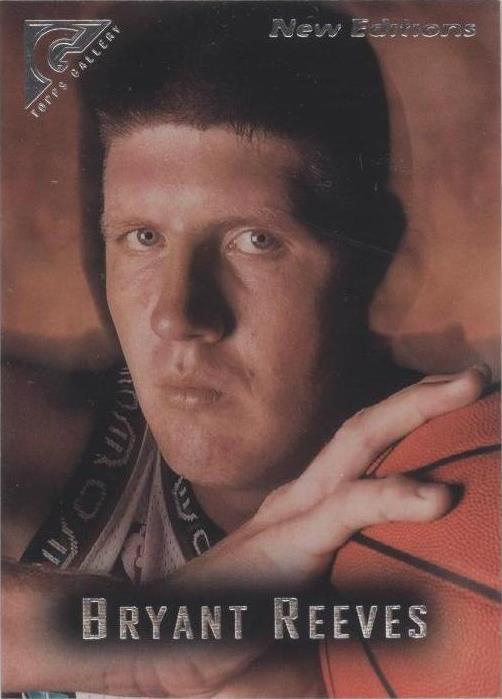 1995-96 Topps Gallery - Bryant Reeves #44