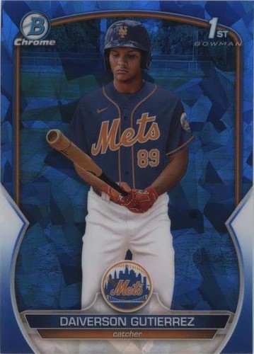 Daiverson Gutierrez /25 2023 Bowman Chrome 1st Orange Daiverson Gutierrez /25 2023 Bowman Chrome 1st Orange