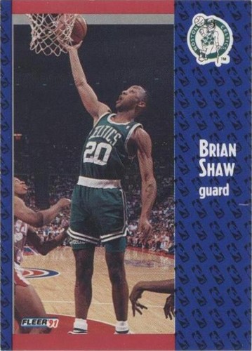 1991-92 Fleer - Brian Shaw #16