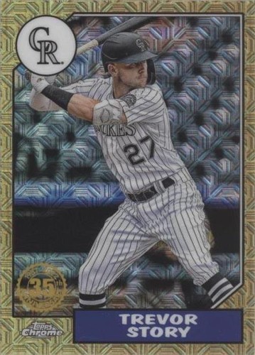 2022 Topps Series 1 - Trevor Story #T87C-21