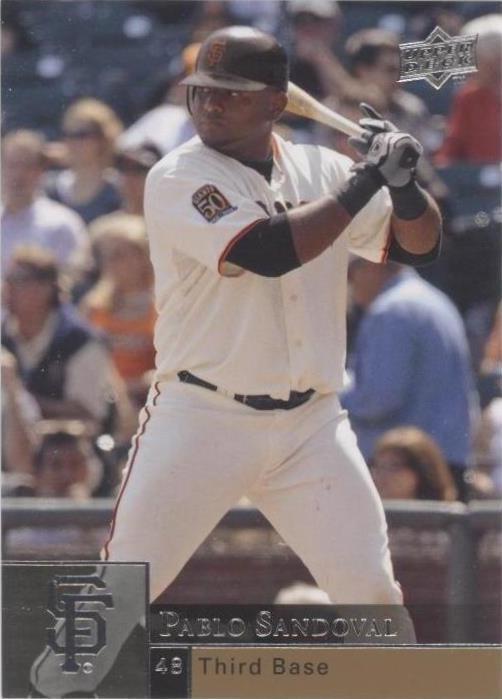 Cubierta superior 2009 - Pablo Sandoval #844