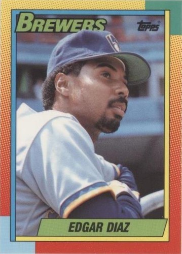 1990 Topps Traded - Edgar Diaz #26T