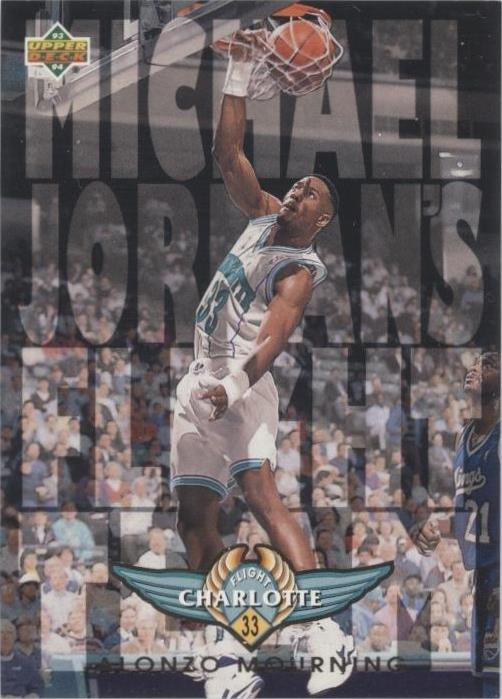 Cubierta superior 1993-94 - Alonzo Mourning #FT15