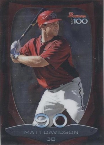 2013 Bowman - Matt Davidson #BTP-90