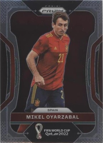 2022 Panini Prizm FIFA World Cup Mikel Oyarzabal Manga Prizm