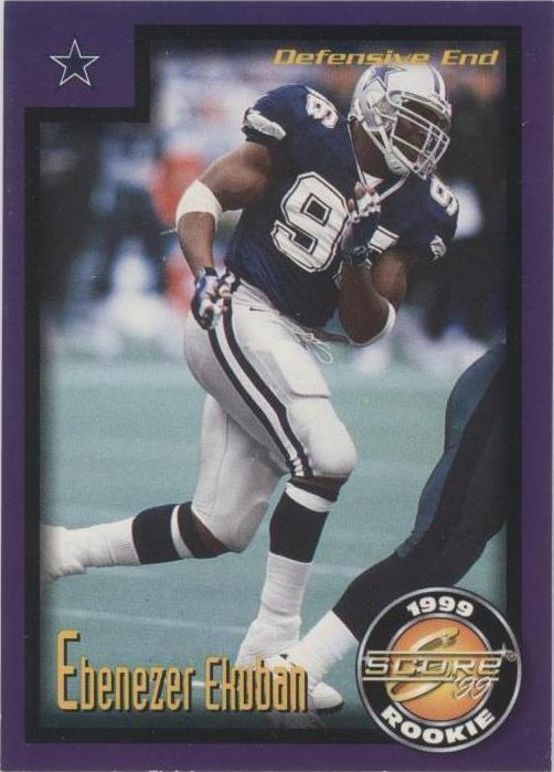 1999 Score Supplemental Ebenezer Ekuban #S-22