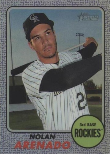 2017 Topps Heritage - Nolan Arenado #THC-403