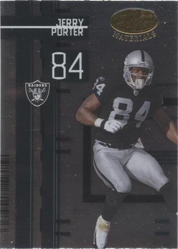 2005 Leaf Certified Materials Jerry Porter #87