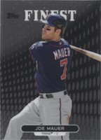 2013 Topps Finest - Joe Mauer #67