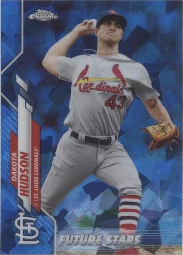 2020 Topps Chrome Sapphire Edition - Dakota Hudson #386