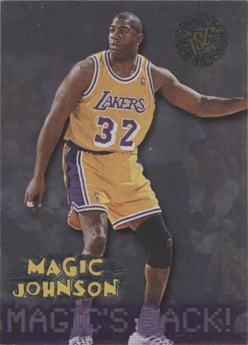 1995-96 Topps Stadium Club - Magic Johnson #361