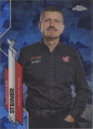 2020 Topps Chrome Sapphire Edition Formula 1 - Günther Steiner #93