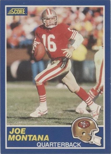 1989 Score Joe Montana #1