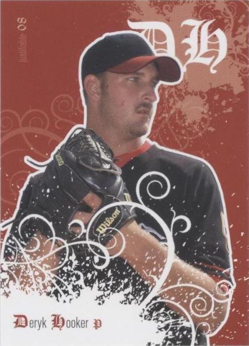 2008 Just Minors Justifiable - Deryk Hooker #JF-25