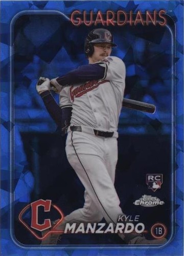 2024 Topps Chrome Update Series Sapphire Edition - Kyle Manzardo #USCS262